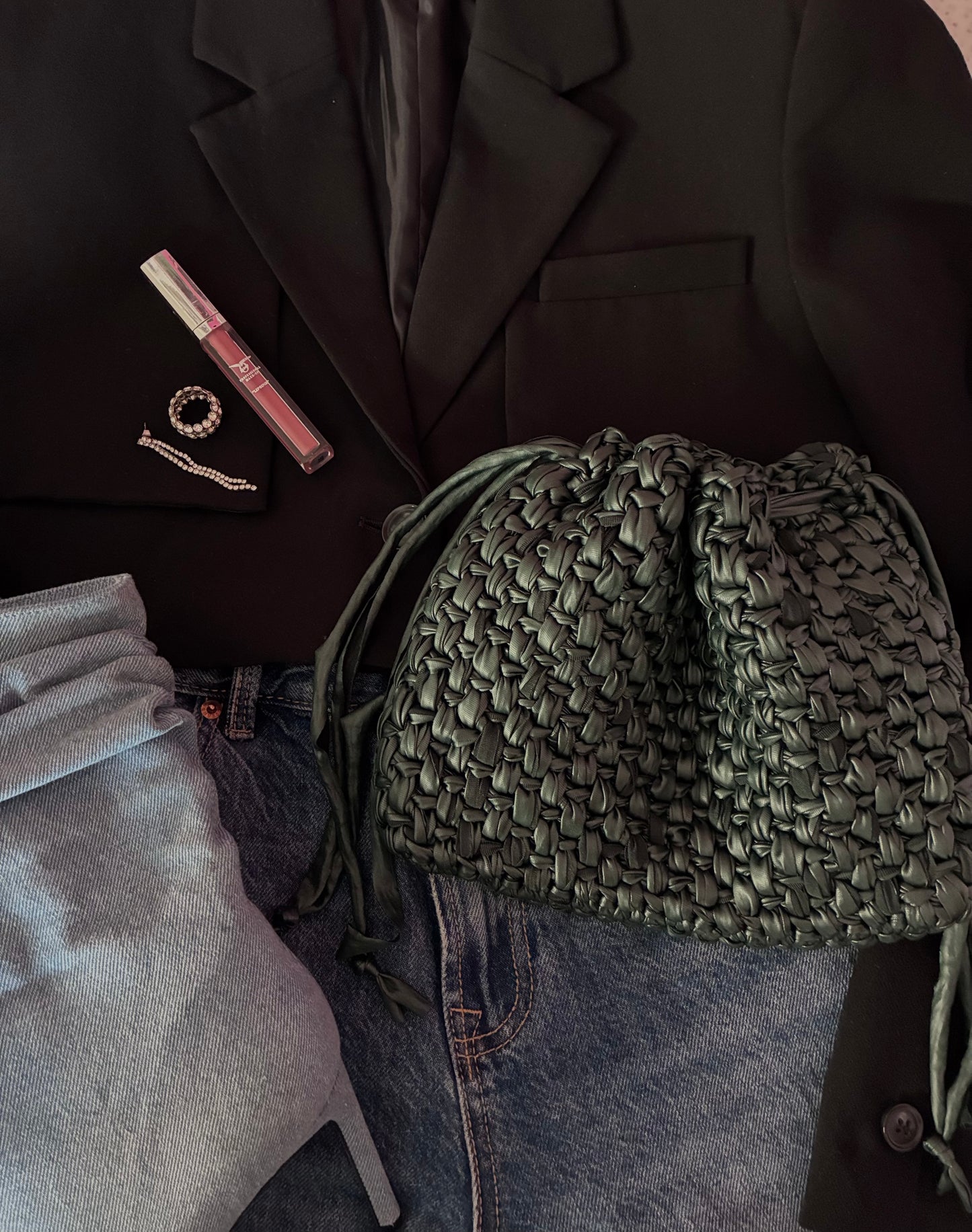 Bottega bag in ecopelle
