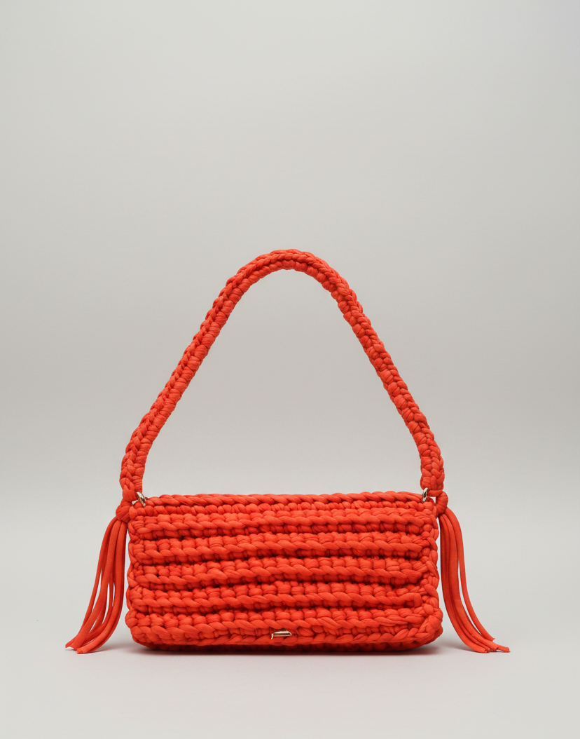 borsa tracolla orange